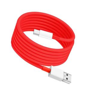 One Plus compatible 80W Charging Cable USB to Type C Warp Charger SuperVooc/Dash Fast Charge Cable for 11,11R,10