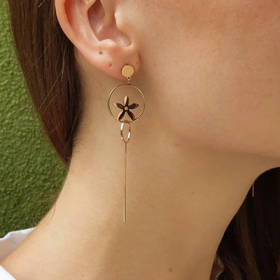 Floret Loop Earrings