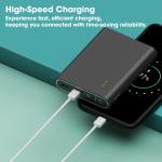 TWS C To Type C,Mobile Data Charging Cable For All Samsung Galaxy Superfast Power Cable (White),1M